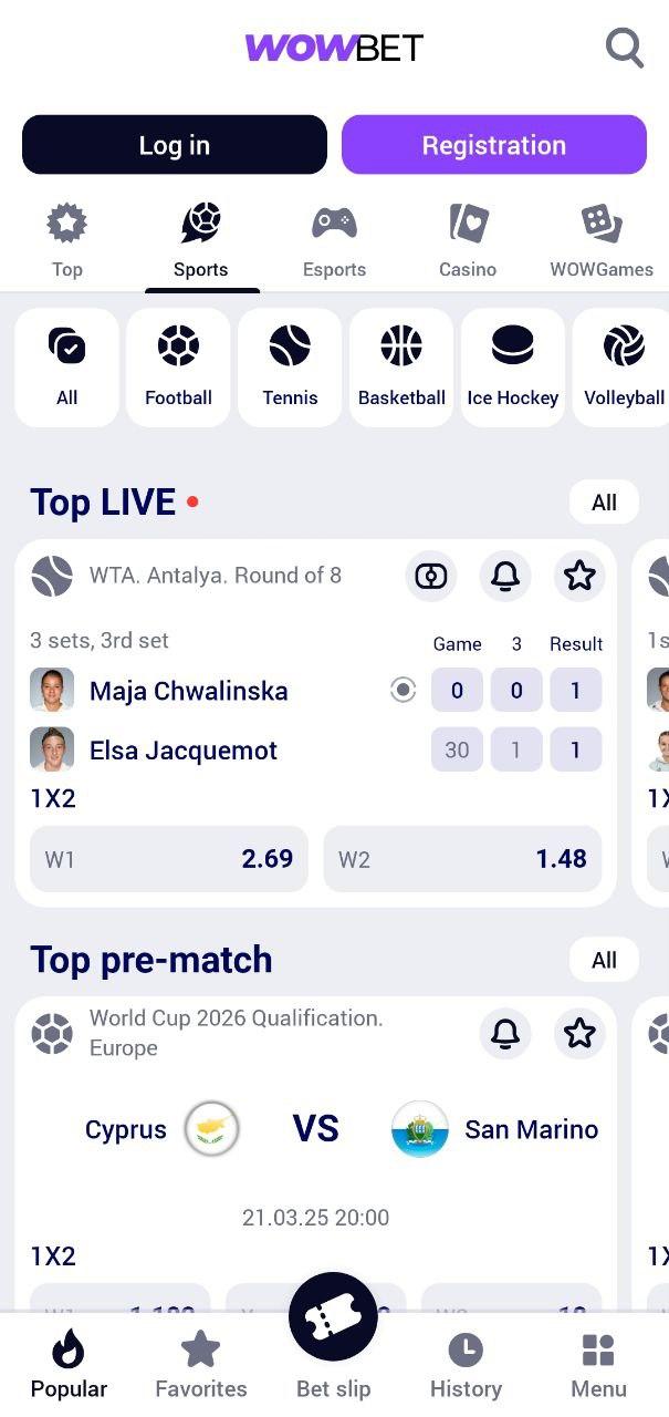 Wowbet сайт Обзор и особенности онлайн-ставок